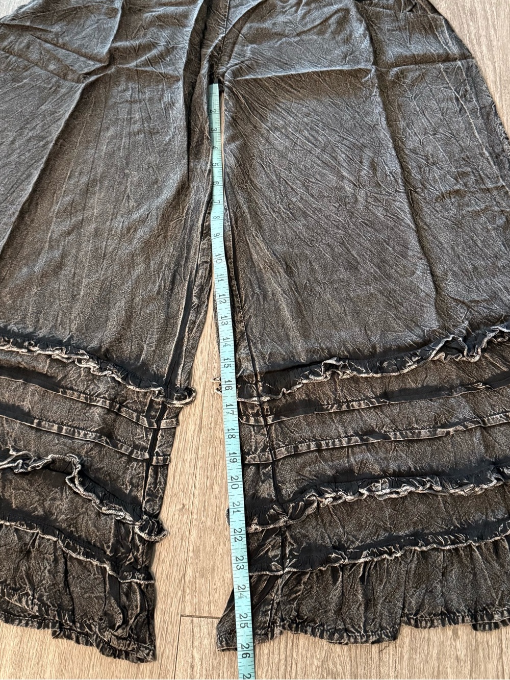 POL Black Mineral Wash Pants New - Picture 8 of 11